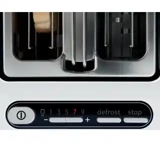 Bosch Styline TAT8611N Ruszt do bułek Rozmrażanie 860W Toster