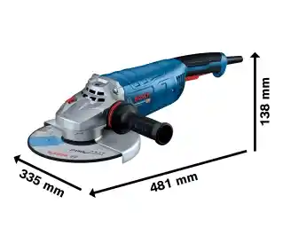 Bosch Szlifierka Kątowa 2700W 230mm Gws 27-230 J