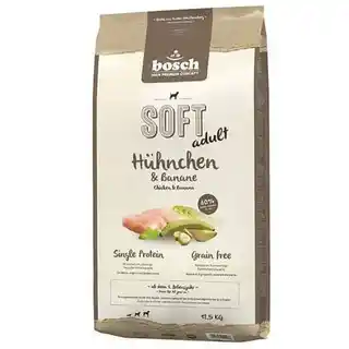 Bosch Tiernahrung Bosch 50700125 Hpc Soft Półwilgotna Karma dla Dorosłych Psów Wszystkich Ras, 12,5 kg