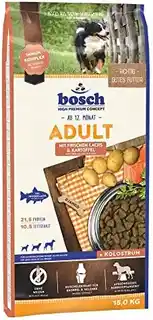 Bosch Tiernahrung Hpc Adult Sucha Karma dla Psów, Łosoś I Ziemniaki, 15 kg
