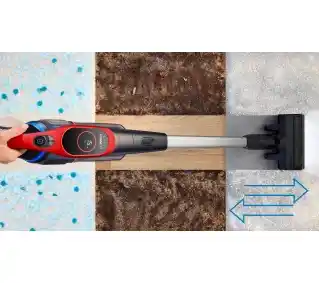 Bosch Unlimited 9 ProAnimal BBS931PET 60min Wymienny akumulator Mini elektroszczotka Odkurzacz pionowy
