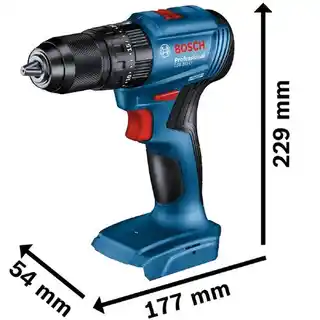 Bosch Wiertarko-wkrętarka udarowa 50Nm Gsb 185-LI Solo 06019k3103