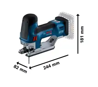 Bosch Wyrzynarka Professional GST 18V 155 SC akumulatorowa, precyzyjna, z prowadnicą, model 06015B0002