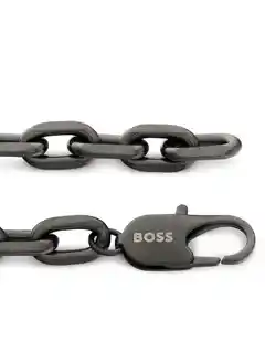 BOSS Bransoletka Kane 1580502M Szary