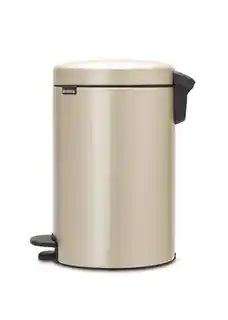 Brabantia Kosz pedałowy NewIcon 12L metallic złoty 304446