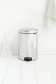 Brabantia Kosz na śmieci pedalowy NewIcon 20L stal błyszcząca 113987