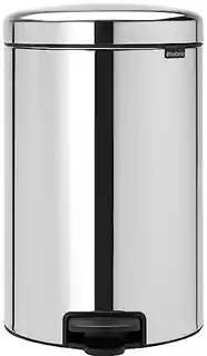 Brabantia Kosz na śmieci pedalowy NewIcon 20L stal błyszcząca 113987