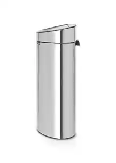 Brabantia Touch Bin kosz na śmieci 10 i 23 litrów matowa stal model 100680