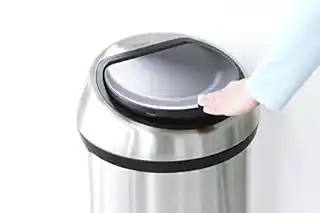 Brabantia Touch Bin Kosz na śmieci 60L stal błyszcząca model 402609