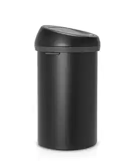 Brabantia Touch Bin 60L, mineral moonlight black, model 128981