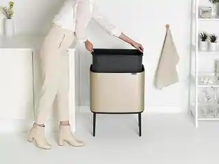Brabantia Touch Bin Kosz na śmieci 36L metallic gold, model 304583