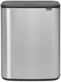 Brabantia Kosz na śmieci Touch Bin BO 60L stal matowa FPP 223082