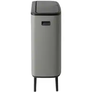 Brabantia Kosz na śmieci Touch Bin Hi Bo 2x30L mineral concrete grey 130663