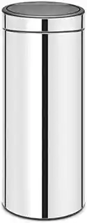 Brabantia kosz na śmieci Touch Bin New 30 litrów stal błyszczący 115325