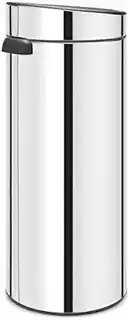Brabantia kosz na śmieci Touch Bin New 30 litrów stal błyszczący 115325