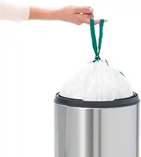 Brabantia Kosz Touch Bin New 30L czarny matowy, stal, model 115363