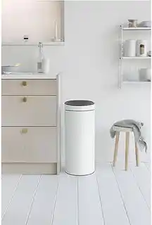 Brabantia Kosz na śmieci TOUCH BIN NEW 30 litrów biały 115141