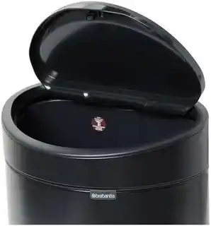 Brabantia Kosz na śmieci Touch Bin New 40L matowa czerń, model 114946