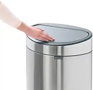 Brabantia Touch Bin New kosz na śmieci 40L platinum, model 114908