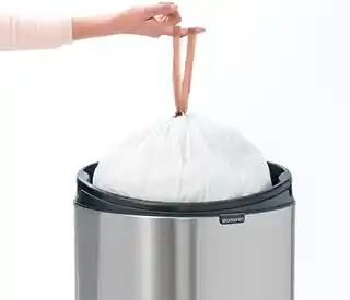 Brabantia Touch Bin New kosz na śmieci 40L platinum, model 114908