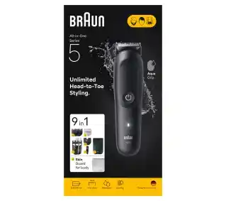 Braun AIO5540 7 nasadek 120min Trymer wielofunkcyjny