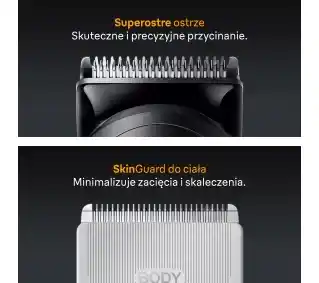 Braun AIO5540 7 nasadek 120min Trymer wielofunkcyjny