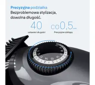 Braun BT3560 3 nasadki 50min Trymer do brody