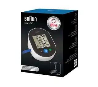 Braun ExactFit 2 BUA4050EU Wykrywanie arytmii Ciśnieniomierz naramienny automatyczny