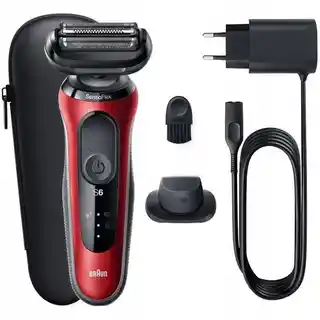 Braun Golarka męska Series 6 - 61-R1200s Czerwony