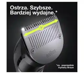 Braun MGK7320 BLK/SILV 8 nasadek 100min Trymer wielofunkcyjny