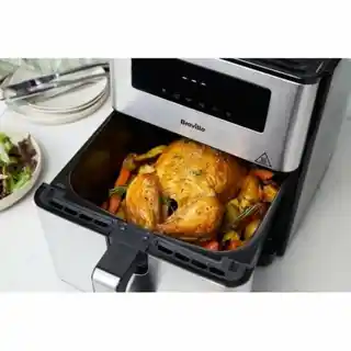 Breville Frytkownica VDF131X 9 L Czarny Stal 1700 W