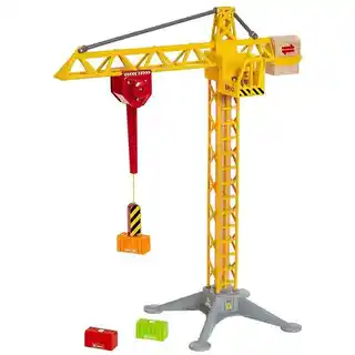 BRIO Dźwig World podświetlany, model 33835, zabawka konstrukcyjna, drewniany dźwig z funkcją podświetlenia, dla dzieci od 3 lat