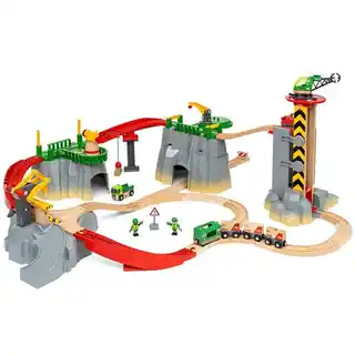 BRIO Kolejka World Przeładunkowy zestaw górski 36010
