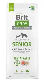 Brit CARE Dog Sustainable Senior Chicken & Insect 12kg