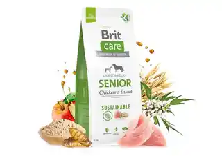 Brit CARE Dog Sustainable Senior Chicken & Insect 12kg