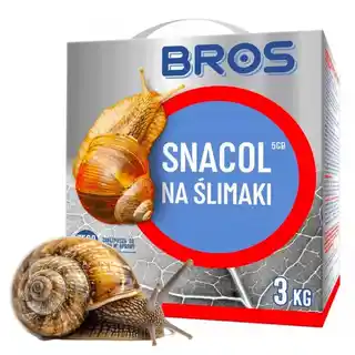 Bros trutka na ślimaki 3 kg SNACOL mocny granulat