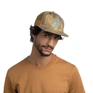 Buff Trucker Cap 133558.346.30.00 brązowa, bawełniana, z siateczką, regulowana, męska