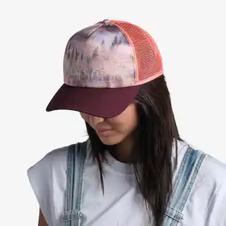 Buff Czapka z daszkiem Trucker Cap Derama Multi, bawełniana, regulowana, wielokolorowa, męska