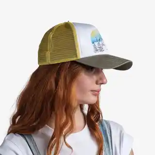BUFF Czapka z daszkiem Trucker Cap Shira Multi, rozmiar L/XL, bawełniana, wentylowana, marki Buff