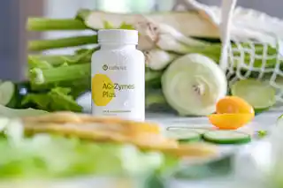 Calivita AC-ZYMES PLUS 60 kapsułek Probiotyki z Prebiotykiem