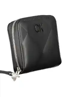Calvin Klein Duży Portfel Damski Quilt K60K611783 Czarny