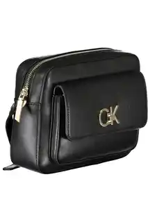Calvin Klein Torebka Re-Lock Camera Bag W/Flap K60K611083 Czarny