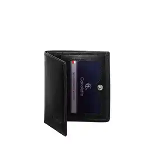 Canaletto Czarny portfel skórzany męski PM1031s164GR