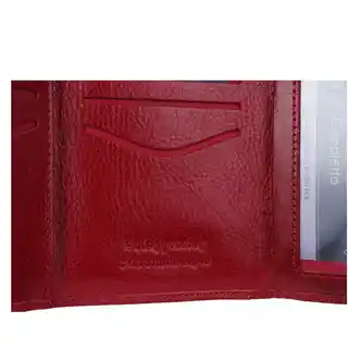 Canaletto Czerwony damski portfel skórzany elegancja i funkcjonalność na co dzień PD1203cs165