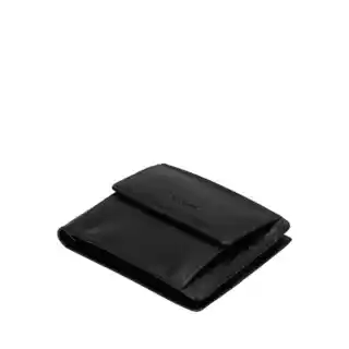 Canaletto Mały czarny skórzany portfel elegancja, funkcjonalność i ochrona RFID PM1055s163 GR
