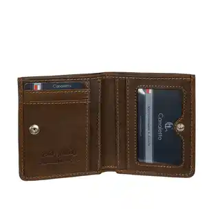 Canaletto Portfel skórzany męski brązowy PM1031s232