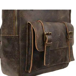 Canaletto Uniwersalny plecak skórzany vintage klasyka i styl dla każdego P450s285