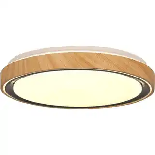 Candellux Lampa sufitowa Aflo 14-33932 Biało-brązowy