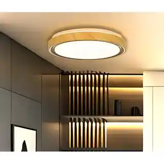 Candellux Lampa sufitowa Aflo 14-33932 Biało-brązowy