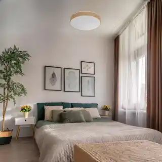 Candellux Lampa sufitowa Figaro 14-33956 Biało-brązowy